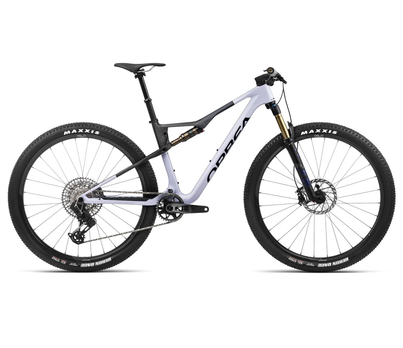 OIZ M - TEAM AXS Digital Lavender (Gloss) - Carbon Raw (Matt)