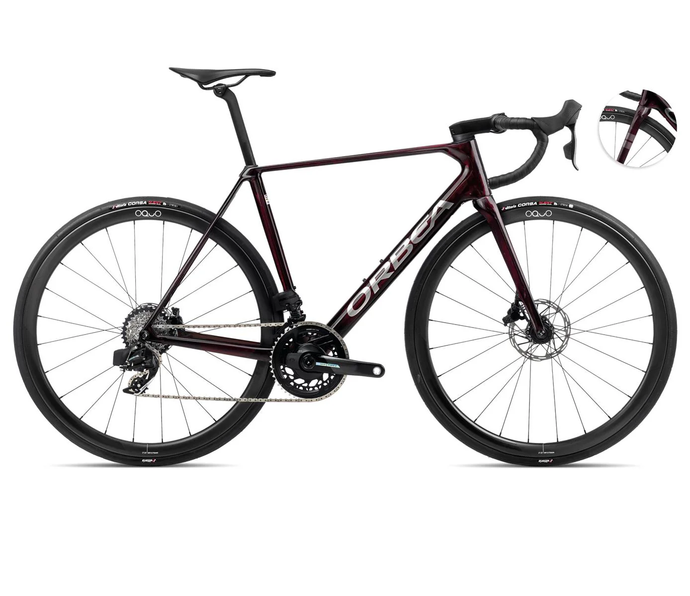 ORCA M21eTEAM PWR Wine Red - Titanium (Gloss) - Image 2