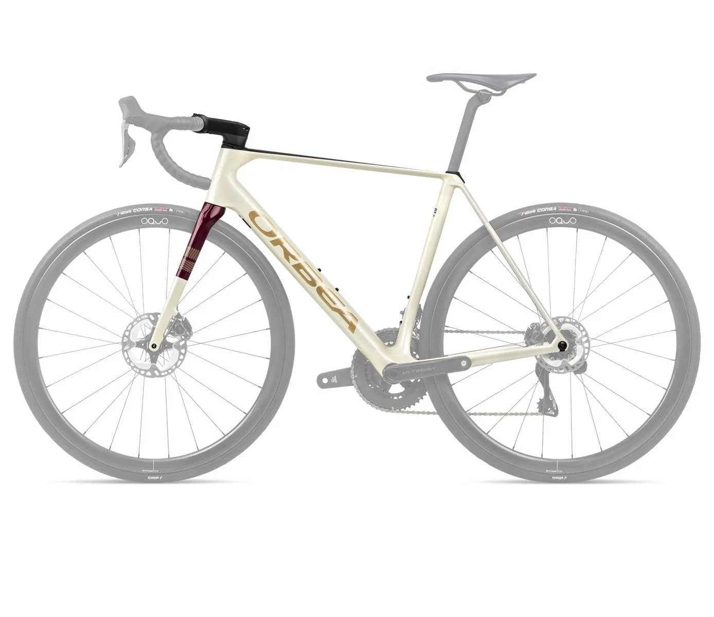 ORCA OMR Ivory White - Burgundy (Gloss) - Vulcano (Matt) - Image 2