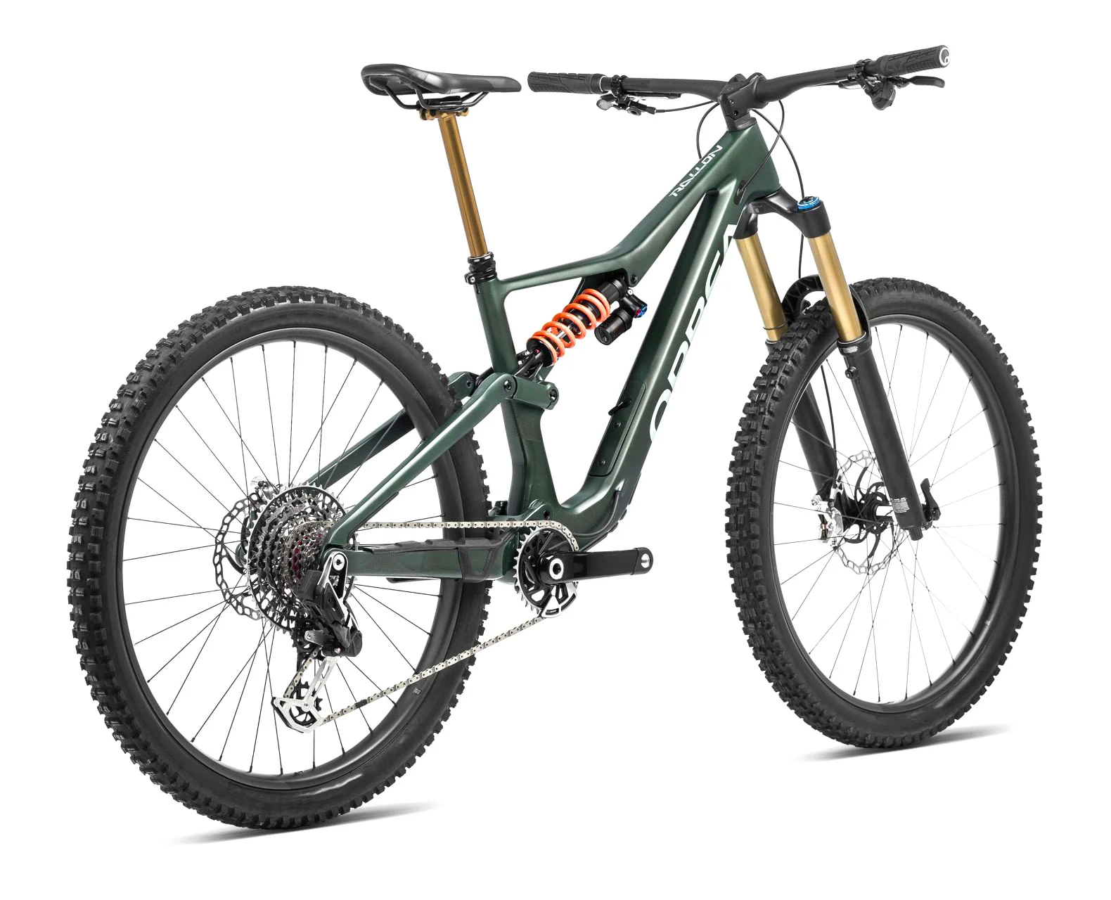 RALLON M - TEAM Forest Green Carbon View (Matt - Gloss) - Blue Stone (Gloss) - Image 2