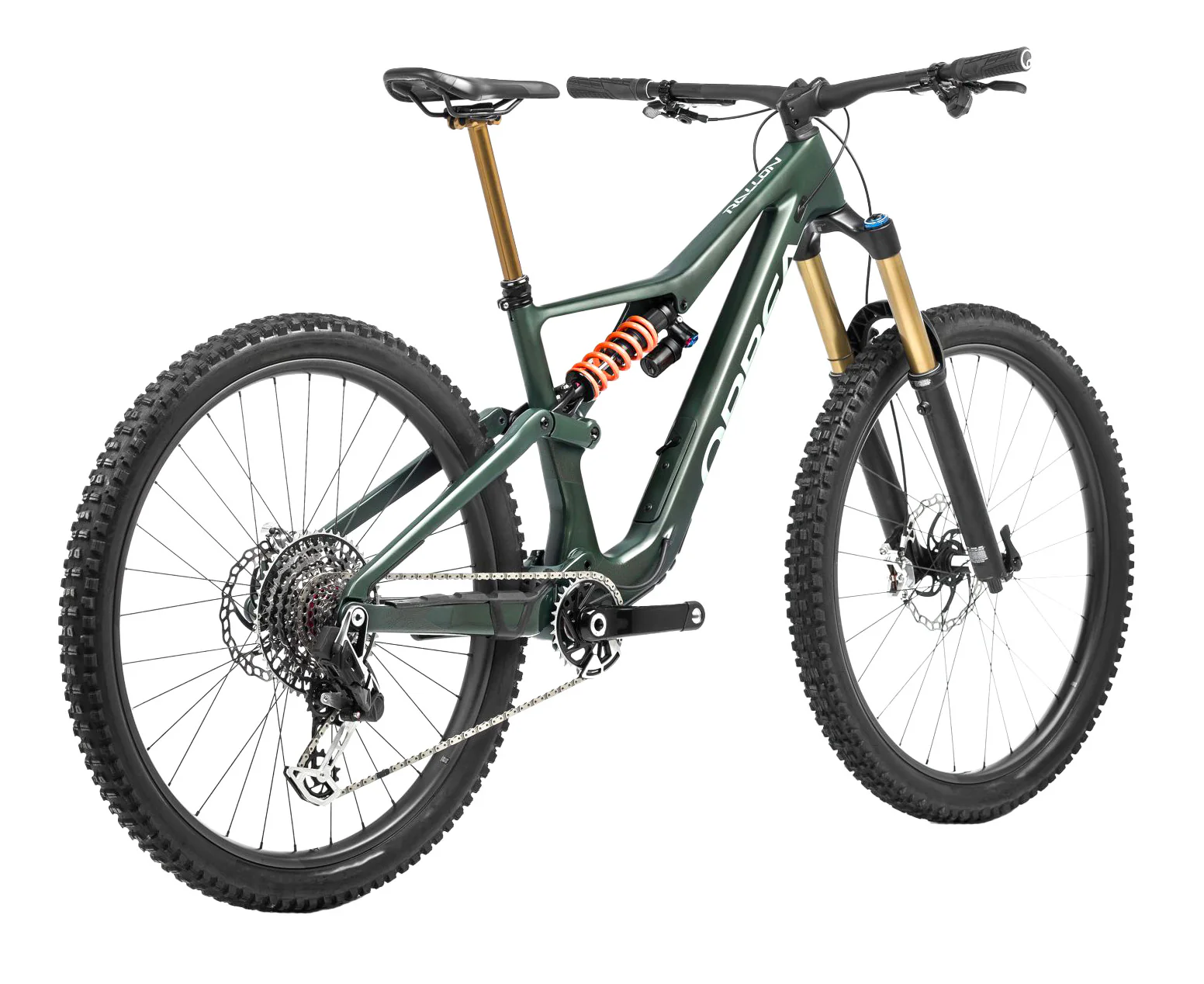 RALLON M10 Forest Green Carbon View (Matt - Gloss) - Blue Stone (Gloss) - Image 2