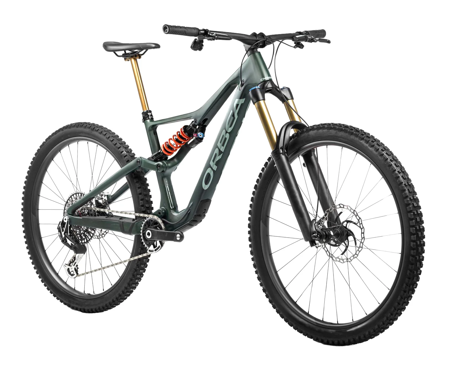 RALLON M20 Forest Green Carbon View (Matt - Gloss) - Blue Stone (Gloss) - Image 3