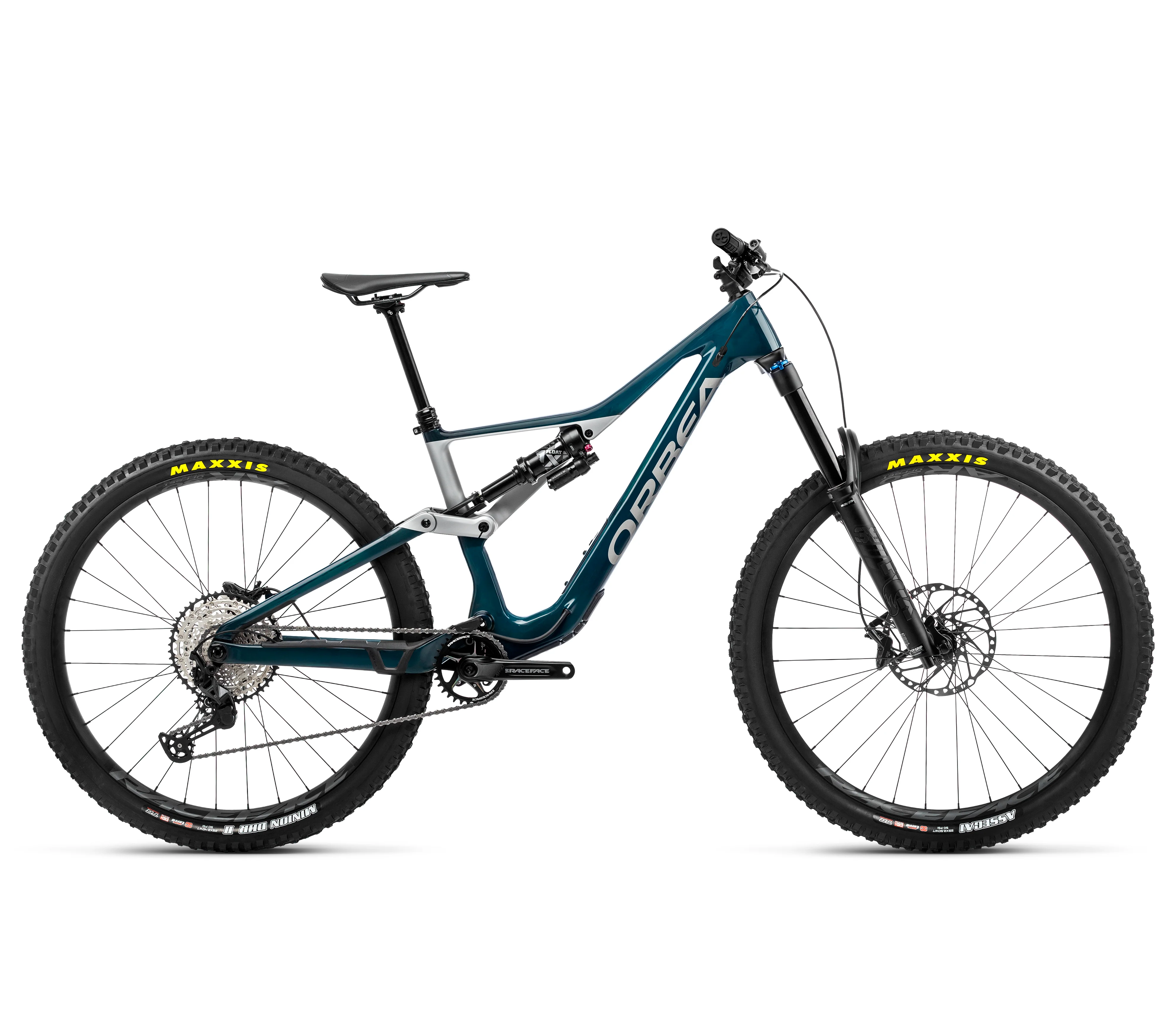 RALLON M20 - Jade Green Carbon View (Gloss) - Stone Silver (Matt)