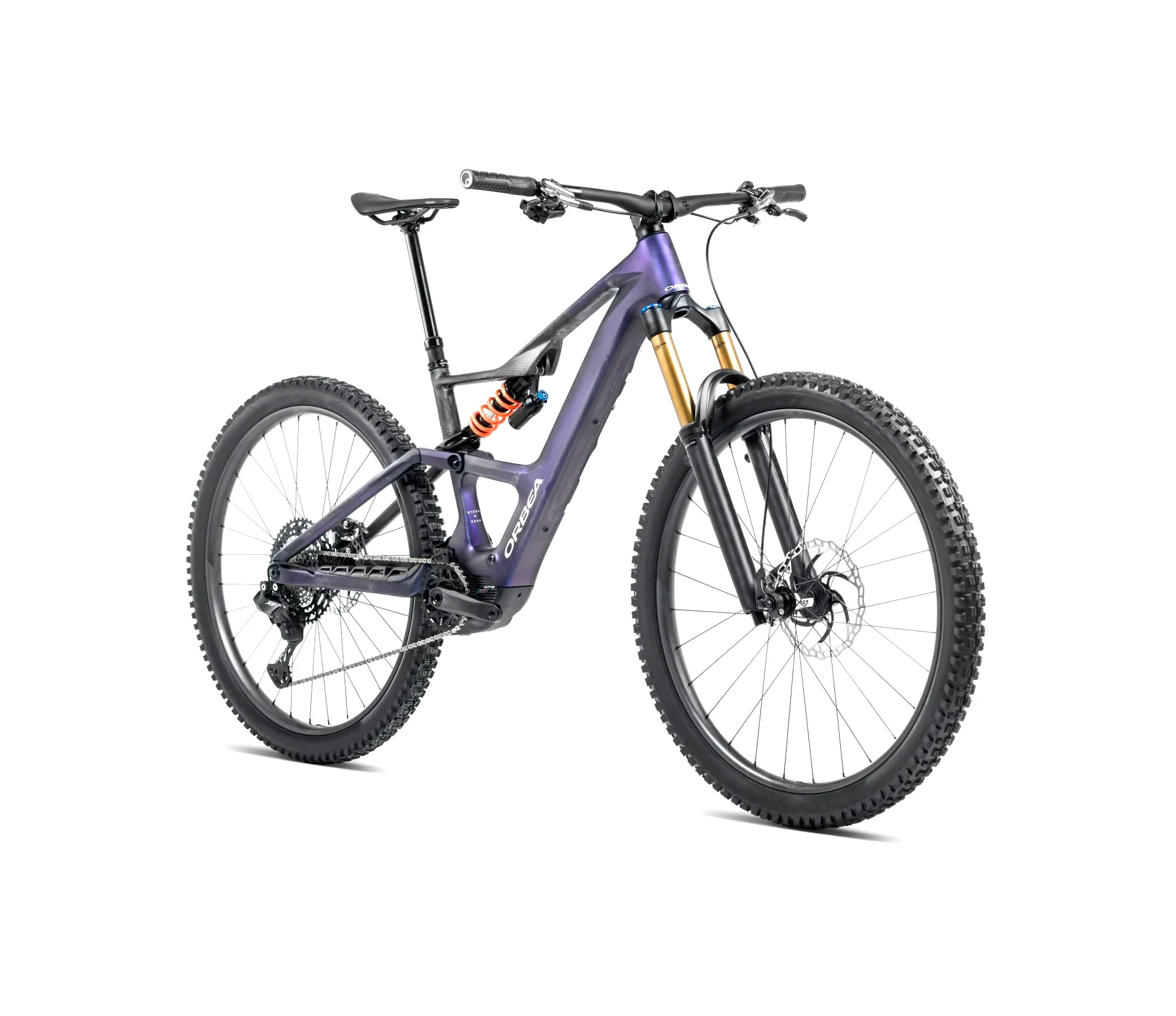 RISE LT M-TEAM 420W - Tanzanite Carbon View - Carbon Raw (Matt) - Image 3