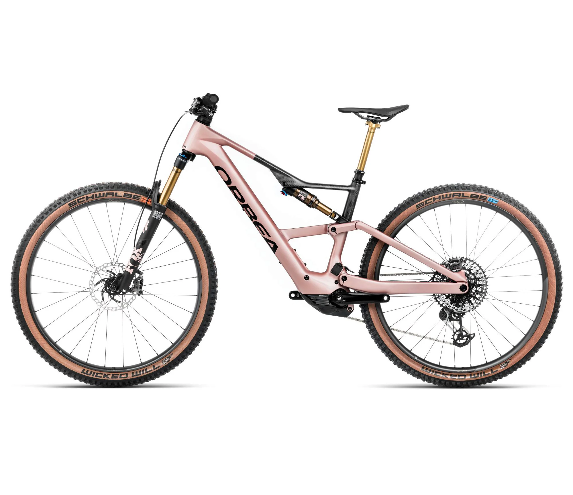 RISE SL M-LTD 630W - Desert Rose - Carbon Raw (Matt) - Image 2