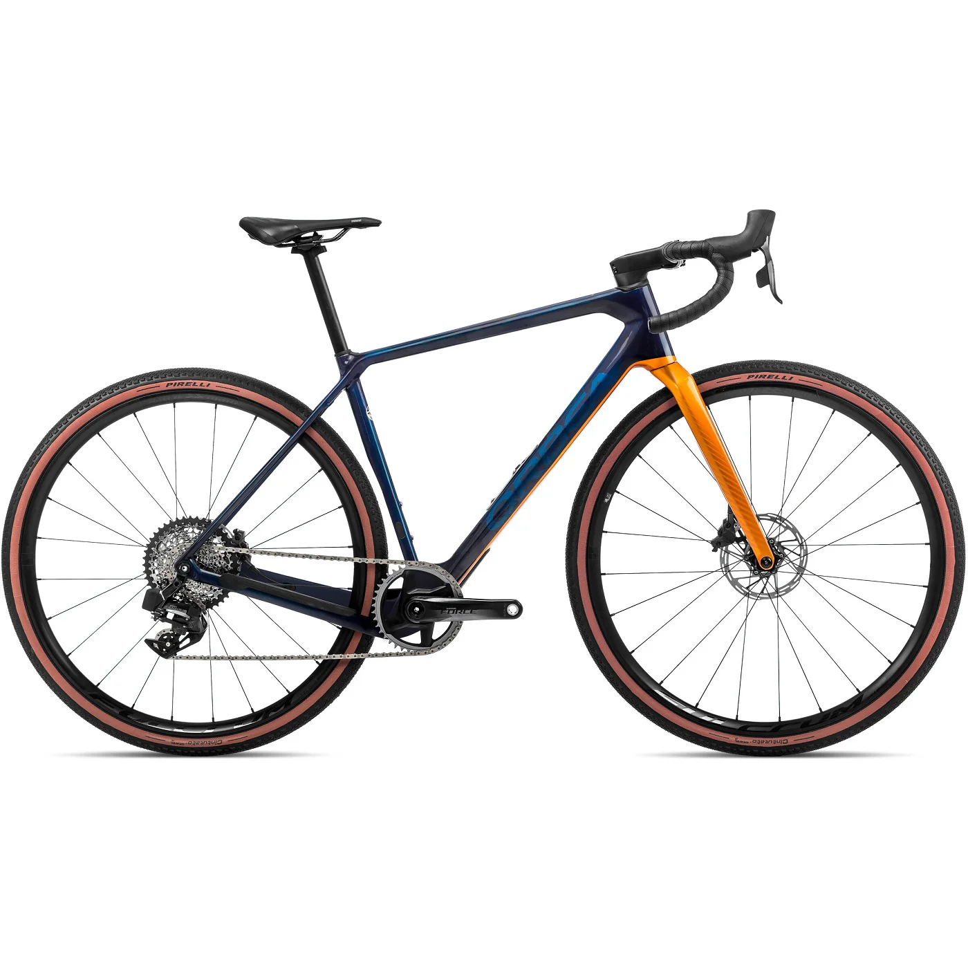 TERRA M21e TEAM 1X Blue Carbon - Leo Orange