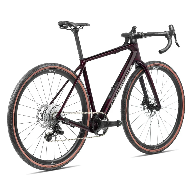 TERRA M21eTEAM 1X - Wine Red Carbon View - Image 3