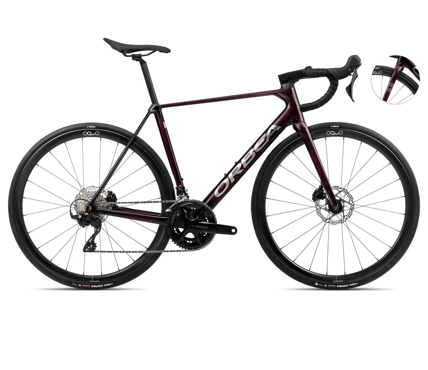 ORCA M35 Wine Red - Titanium (Gloss)