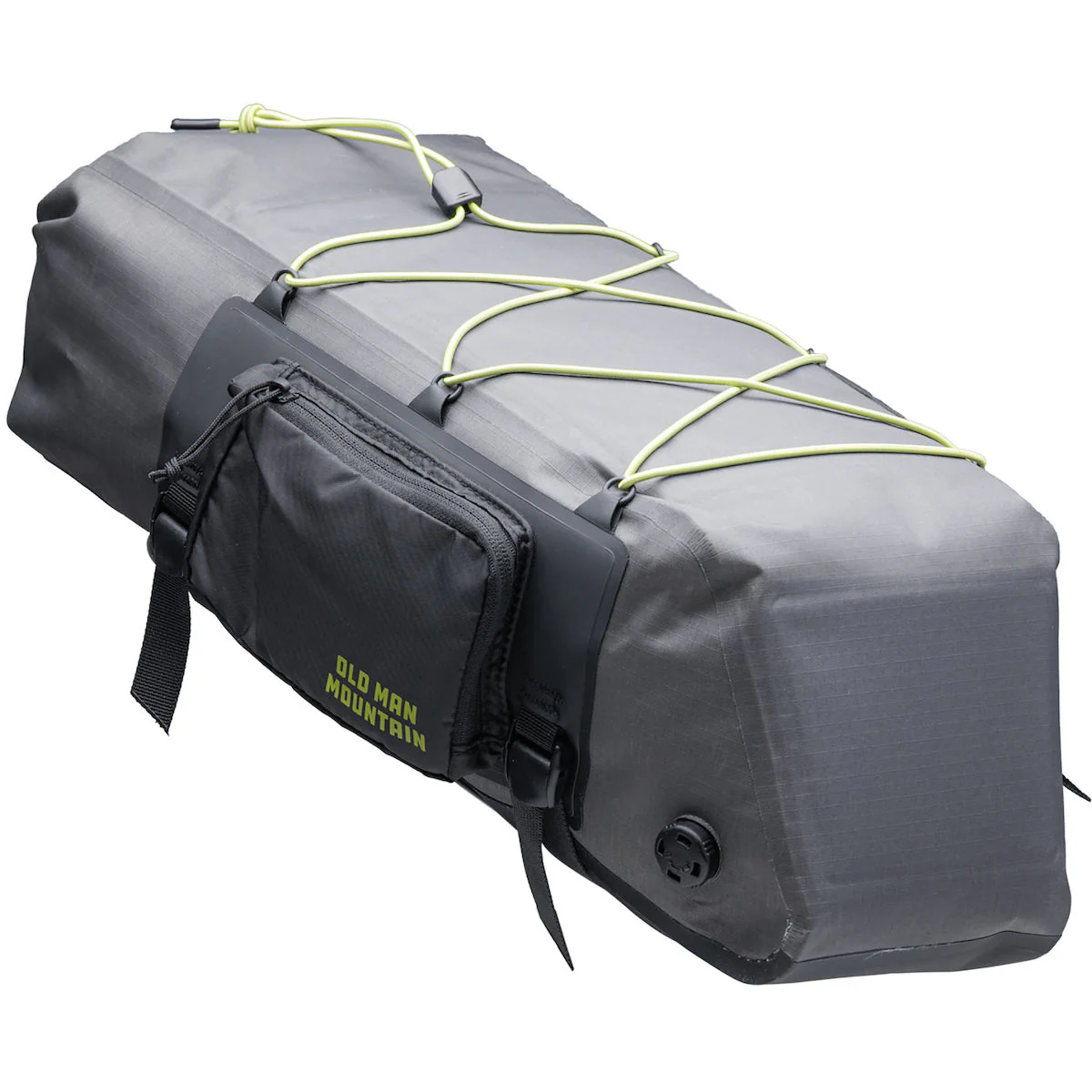 Packtasche Atlas Rack Pack 12 L - schwarz/grau/lime