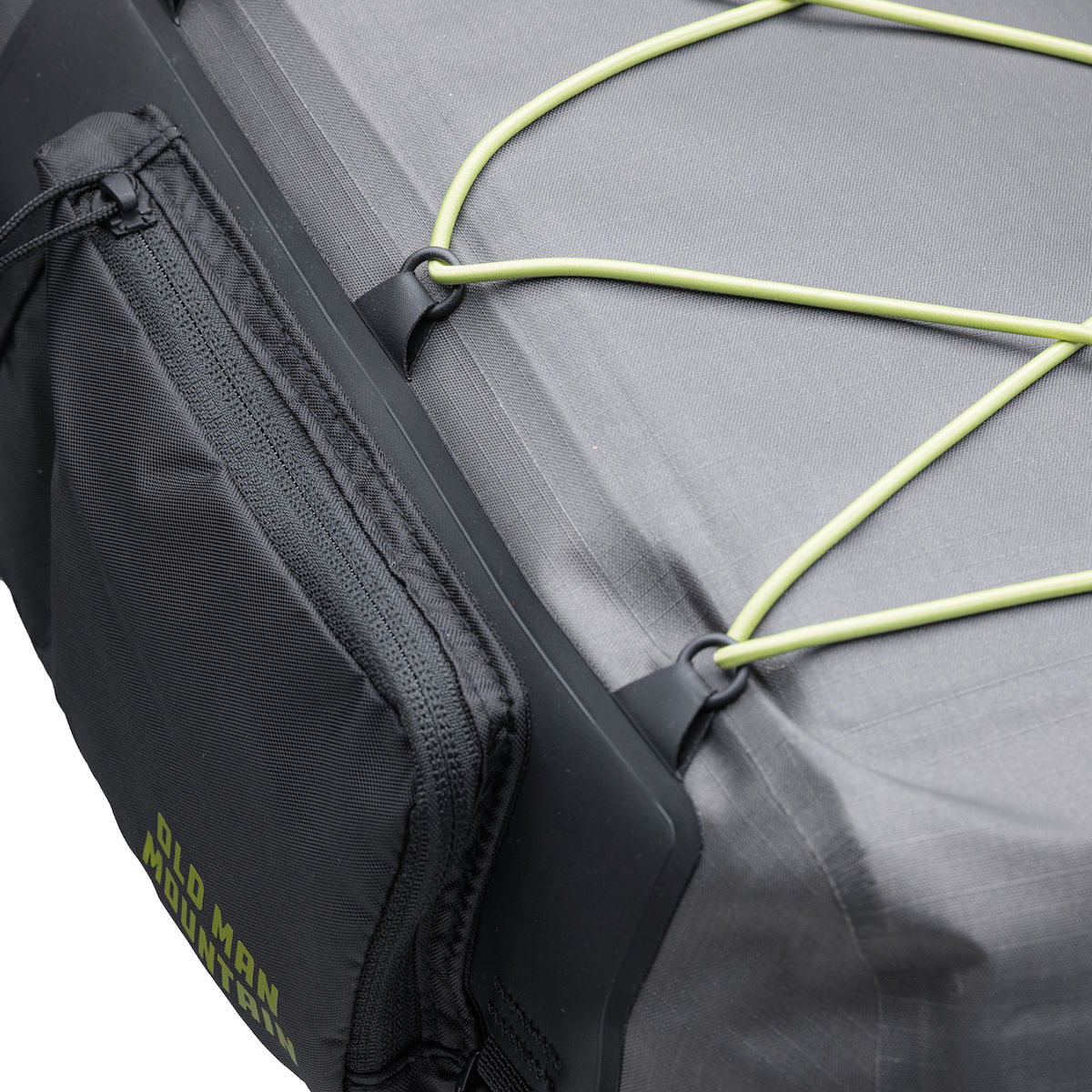 Packtasche Atlas Rack Pack 12 L - schwarz/grau/lime - Image 3