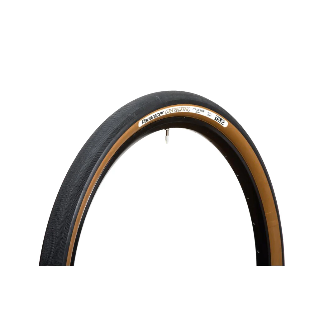 Gravelking Slick Faltreifen 27,5 Zoll - schwarz/braun
