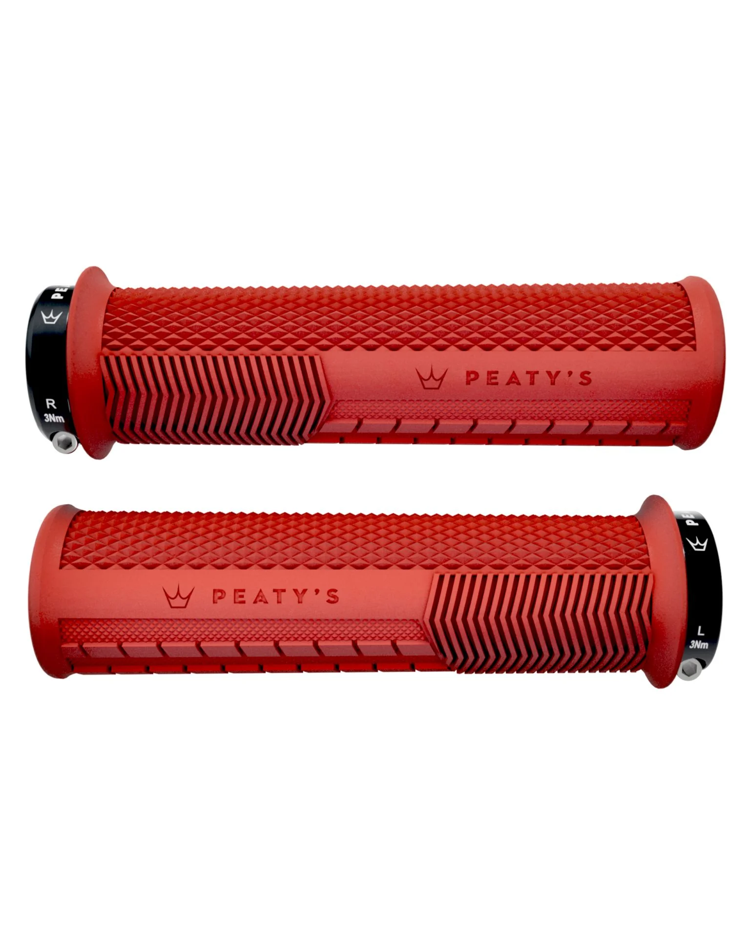 Monarch Grip - Knurl - Red