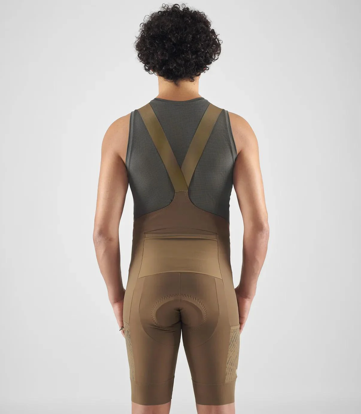 Odyssey Bib Shorts - Brown - Image 4