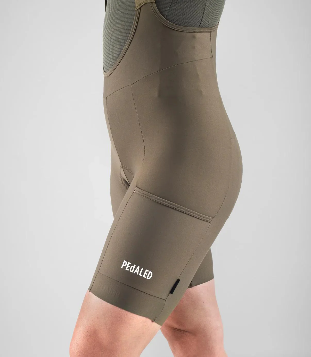Odyssey Women´s Training Bib Shorts - Military Green - Image 6