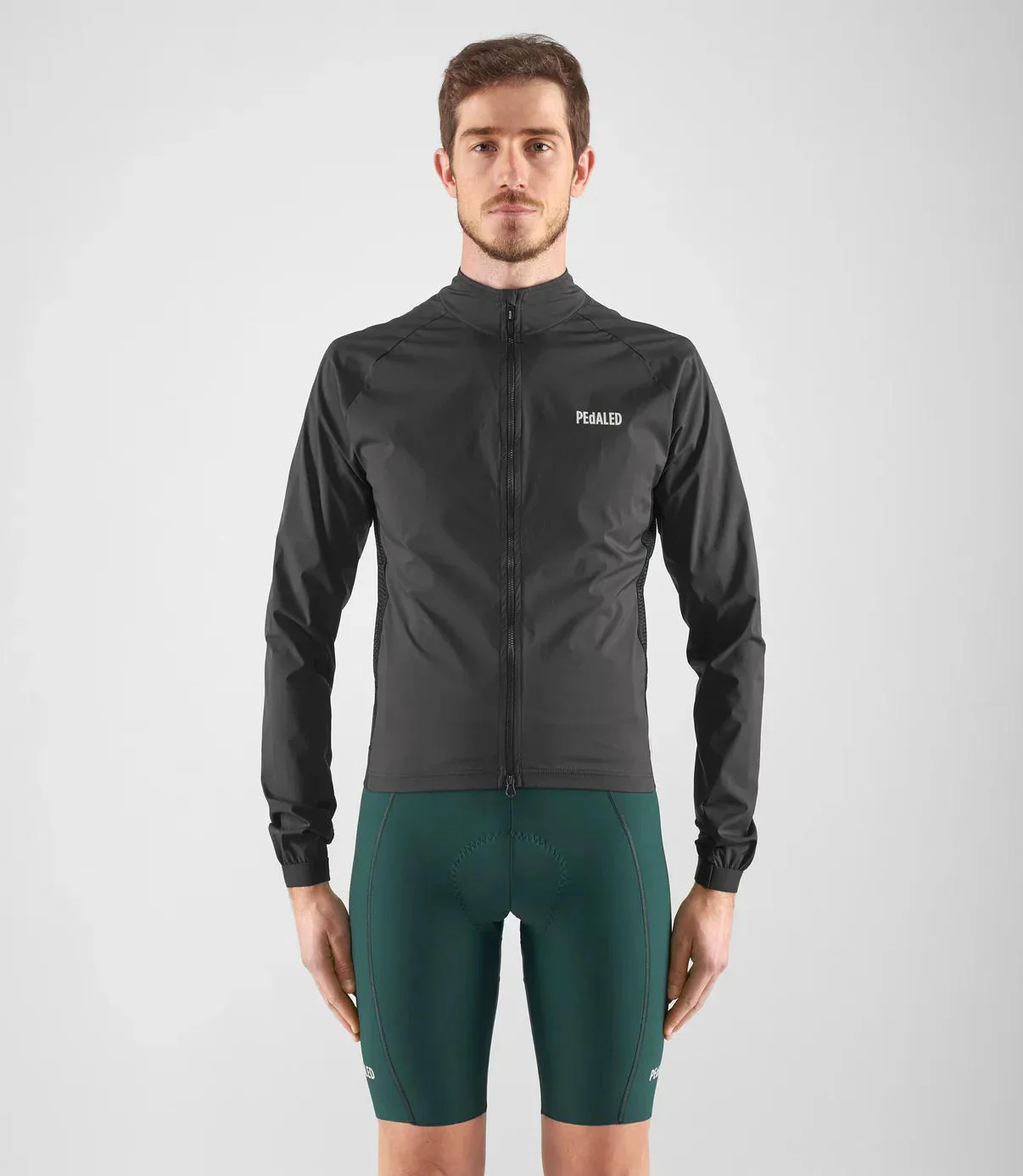 Windproof Jacket - Black - Image 3