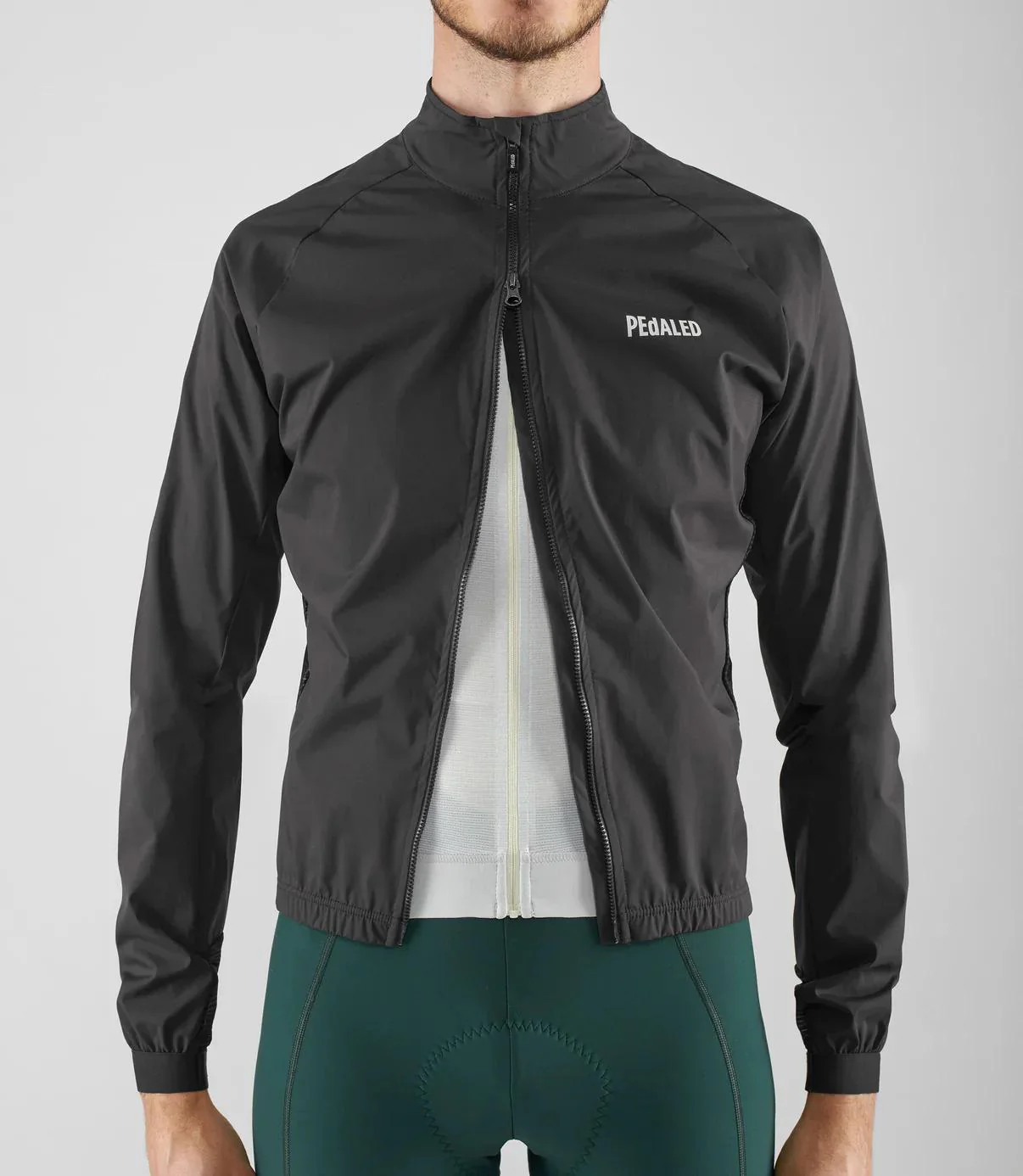 Windproof Jacket - Black - Image 8