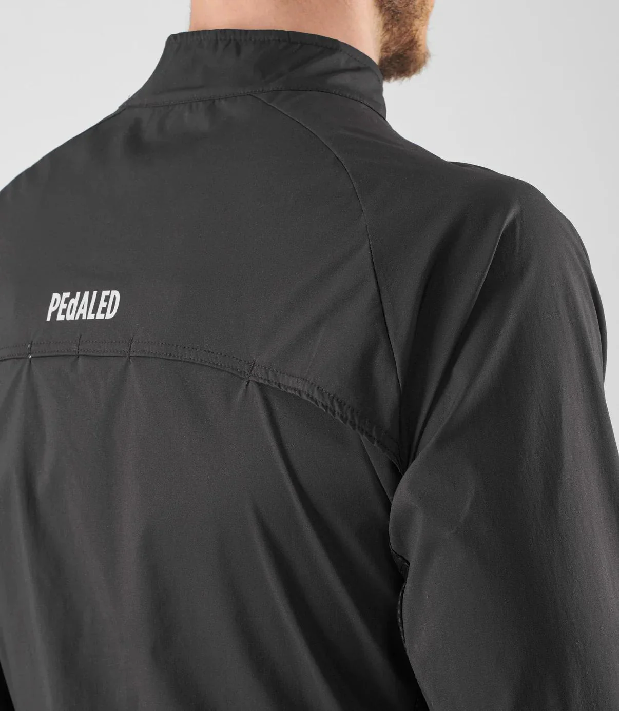Windproof Jacket - Black - Image 9