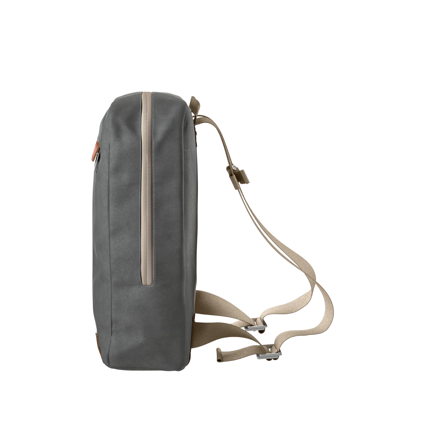 Pickzip Cotton Canvas Backpack 20L - grey/honey - Image 3