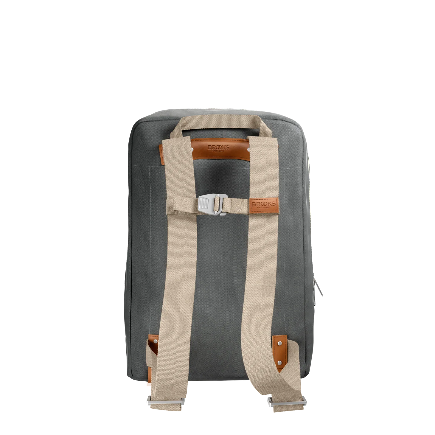 Pickzip Cotton Canvas Backpack 20L - grey/honey - Image 4