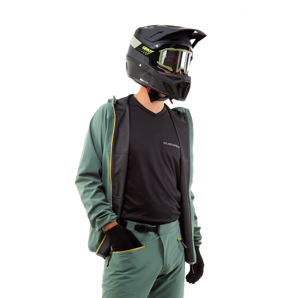 DFL Evo Regenjacke - grün - Image 4