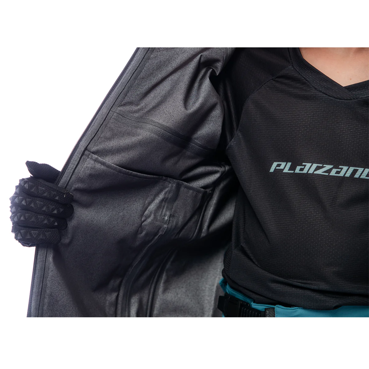 DFL Evo Regenjacke Youth - schwarz - Image 8