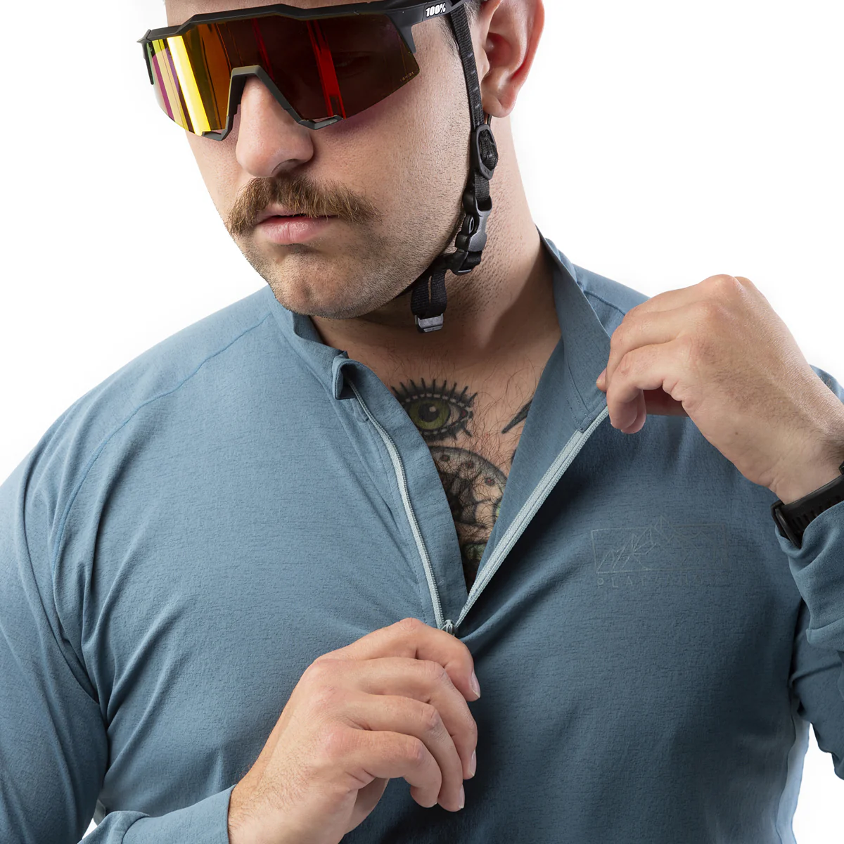 Stormchaser LS Trikot - Blau - Image 3