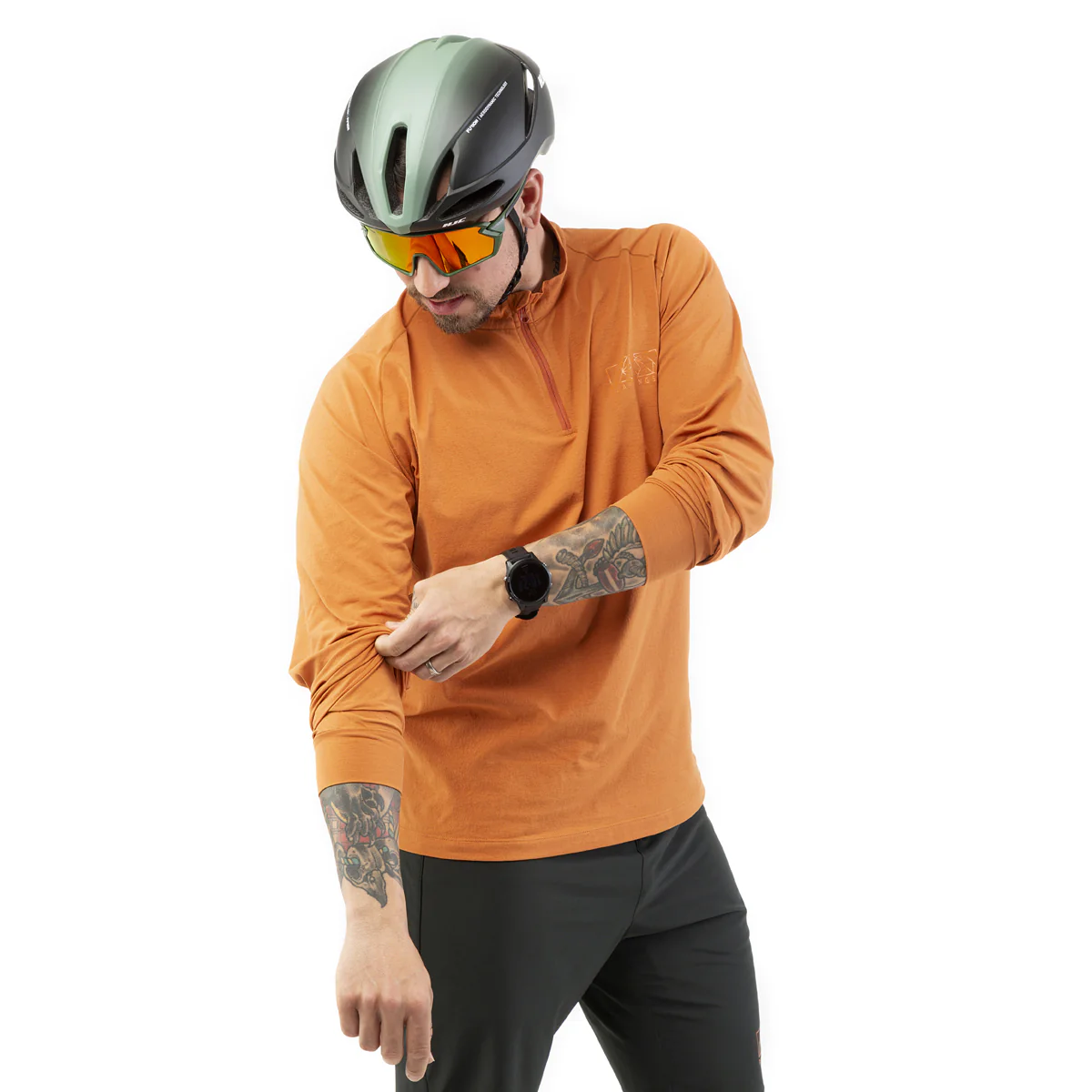 Stormchaser LS Trikot - Orange - Image 2