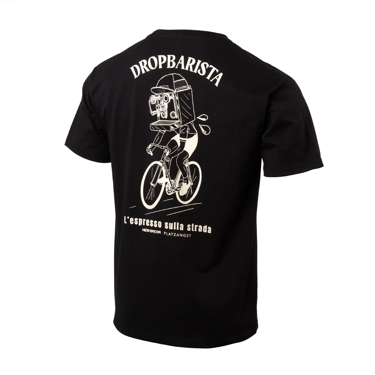 T-Shirt Dropbarista Schwarz - Image 4