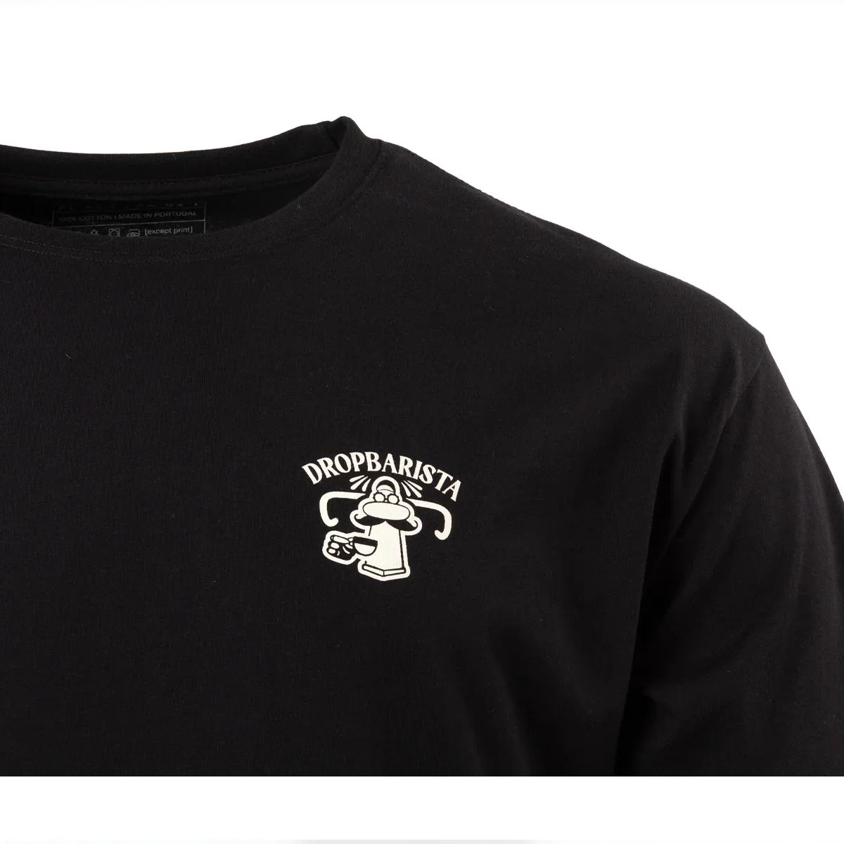 T-Shirt Dropbarista Schwarz - Image 5