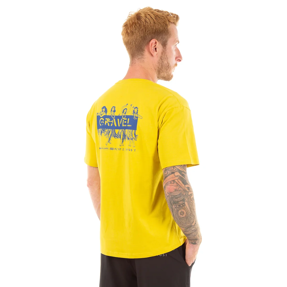 T-Shirt HULA Mustard - Image 2