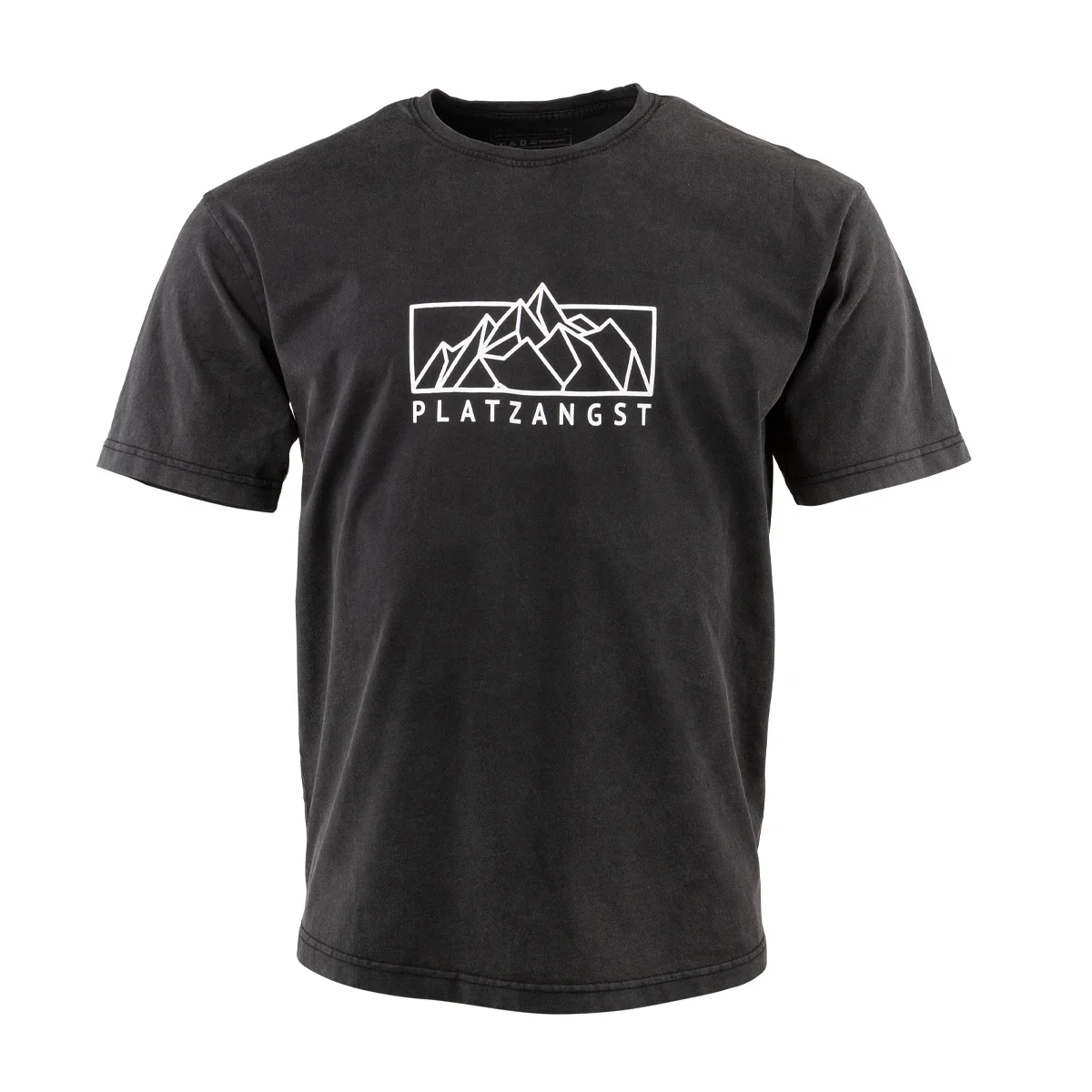 T-Shirt Mountain Logo Schwarz - Image 2