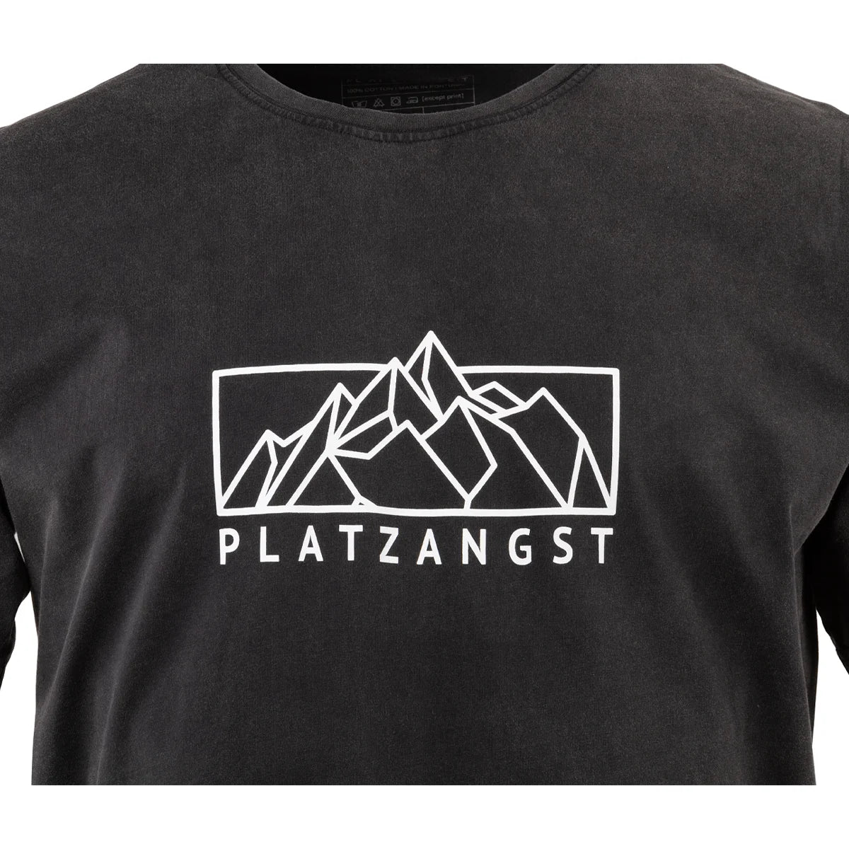 T-Shirt Mountain Logo Schwarz - Image 4