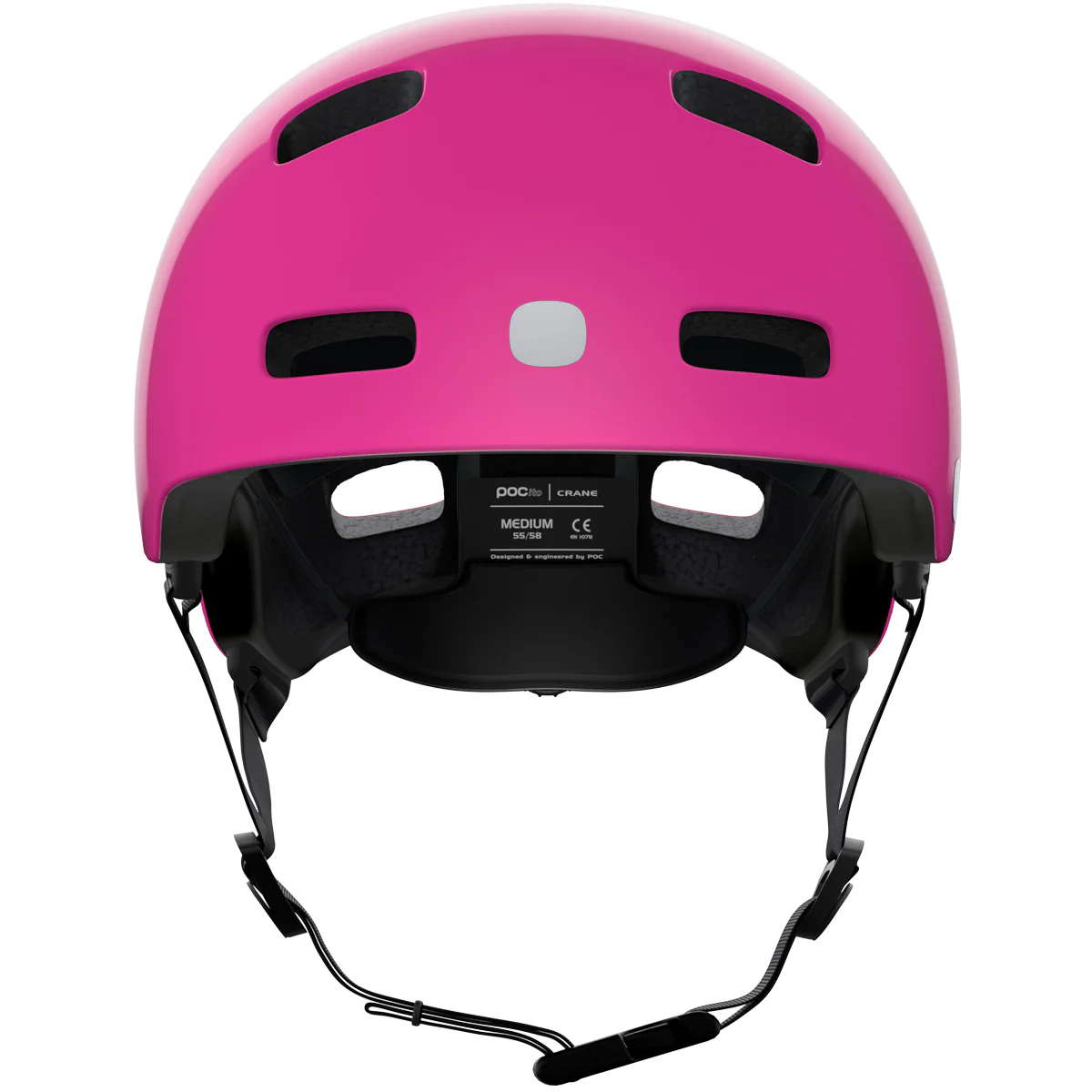POCito Crane MIPS Kids Helm - Fluorescent Pink - Image 2