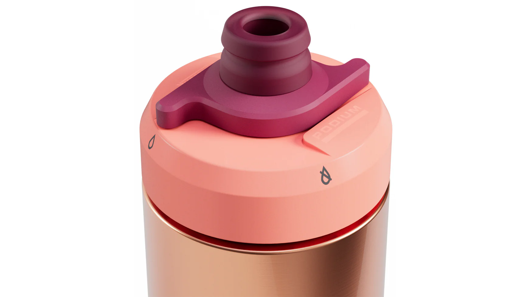 Podium Insulated Steel 650 ml - mercury blush - Image 2