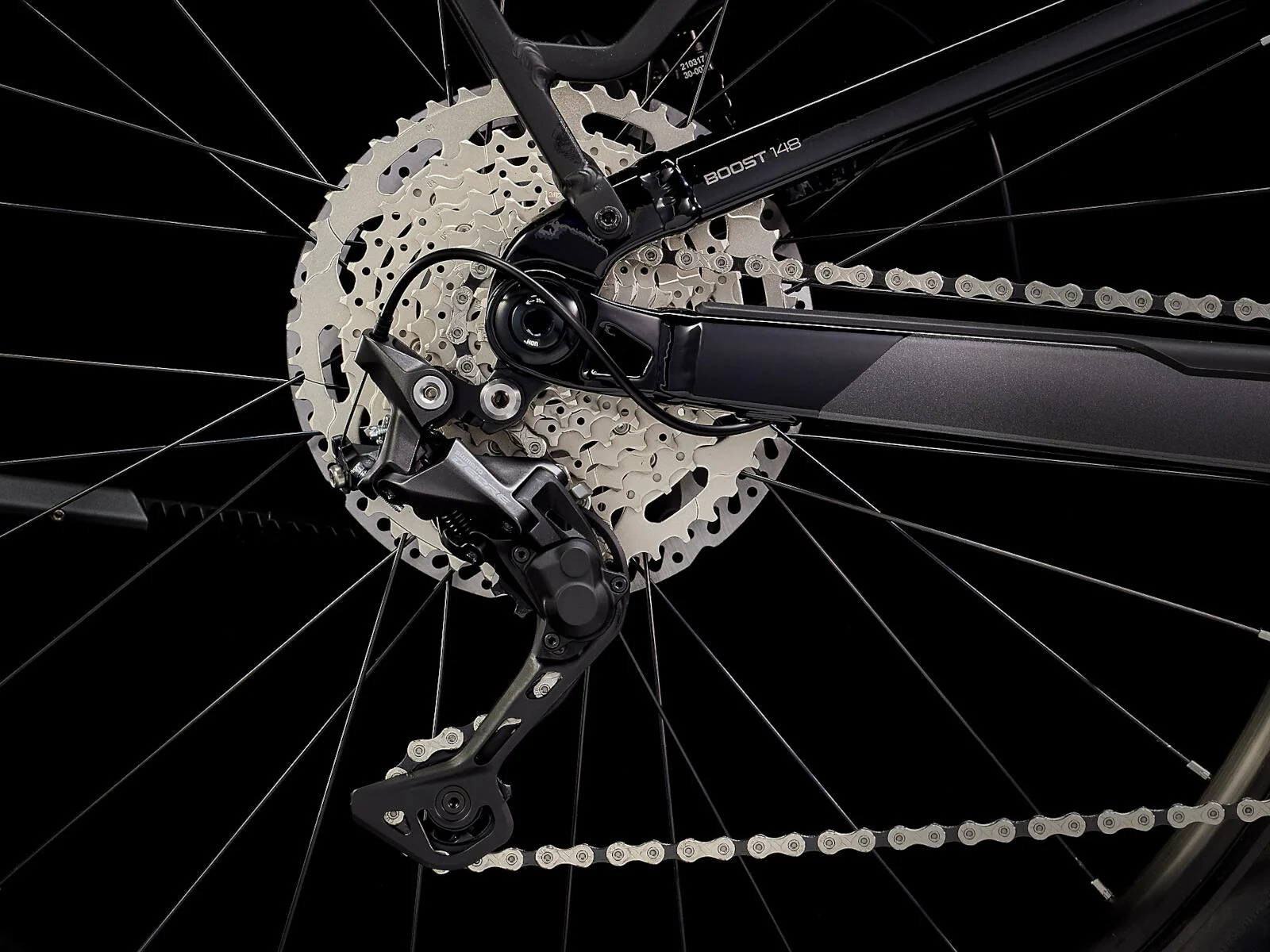 Powerfly FS 4 Equipped Gen 3 Matte Dnister Black /Gloss Trek Black - Image 8