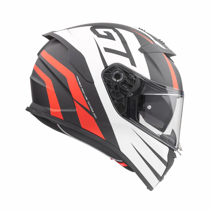 Integralhelm Devil GT 92 BM - schwarz-weiss-rot - Image 4