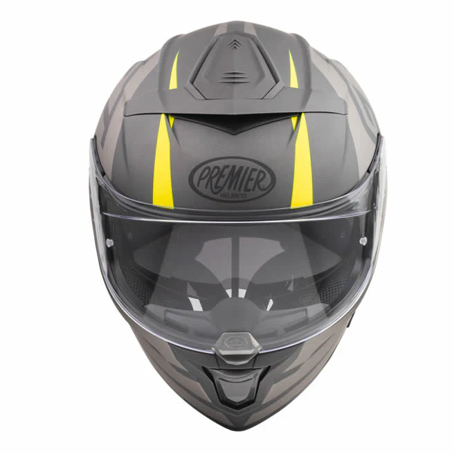 Integralhelm Devil GT Y BM - grau-gelb - Image 3