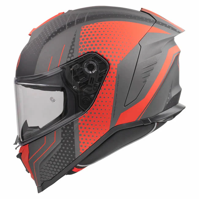 Integralhelm Hyper BP 92 BM - schwarz-grau-rot - Image 2