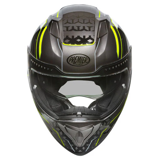 Integralhelm Vyrus EM Y17 - silber-fluo gelb-weiss - Image 6