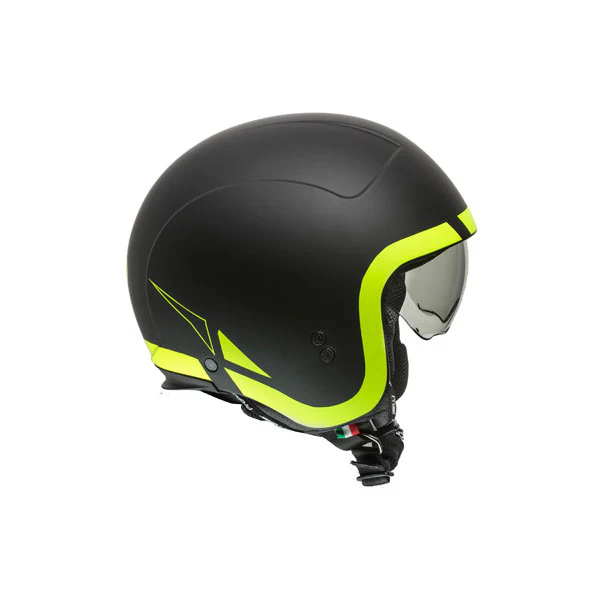 Jethelm Rocker LN Y9BM - matt schwarz-fluo gelb - Image 3