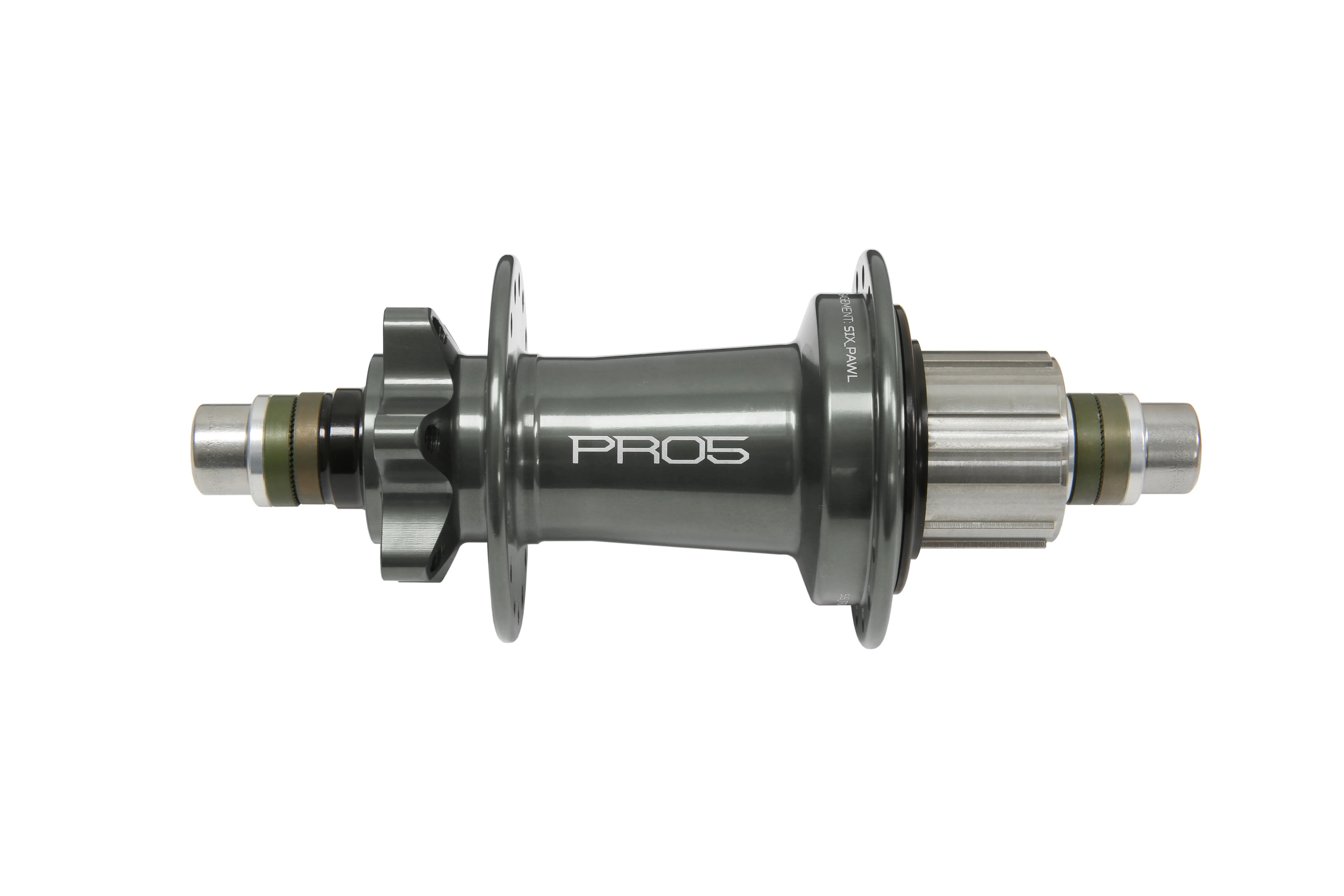 Pro 5 Trial/Singlespeed Hinterradnabe smoke 32 Loch - 135 mm Bolt In