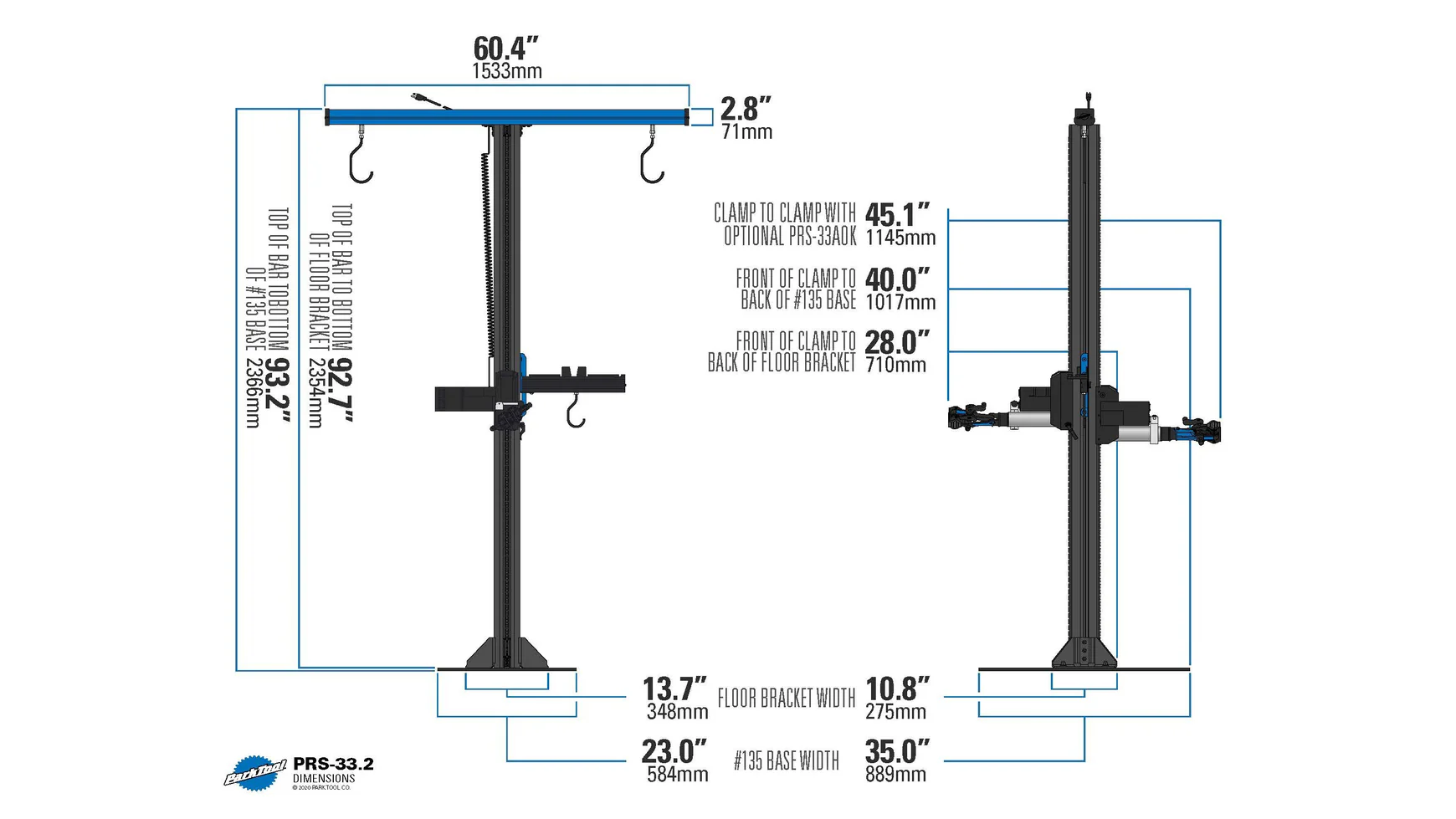 PRS-33.2 Werkstatt Reparaturständer Elektrisch - Image 3
