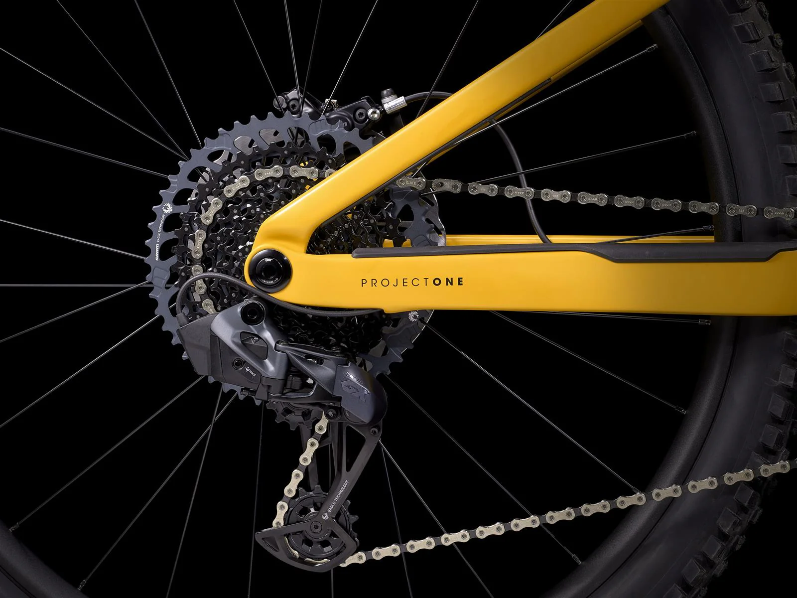 Rail 9.8 GX AXS Satin Baja Yellow 750Wh - Image 10