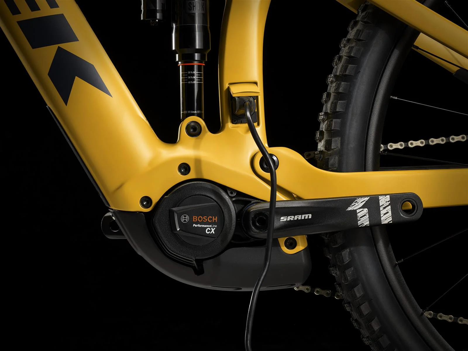 Rail 9.8 GX AXS Satin Baja Yellow 750Wh - Image 4