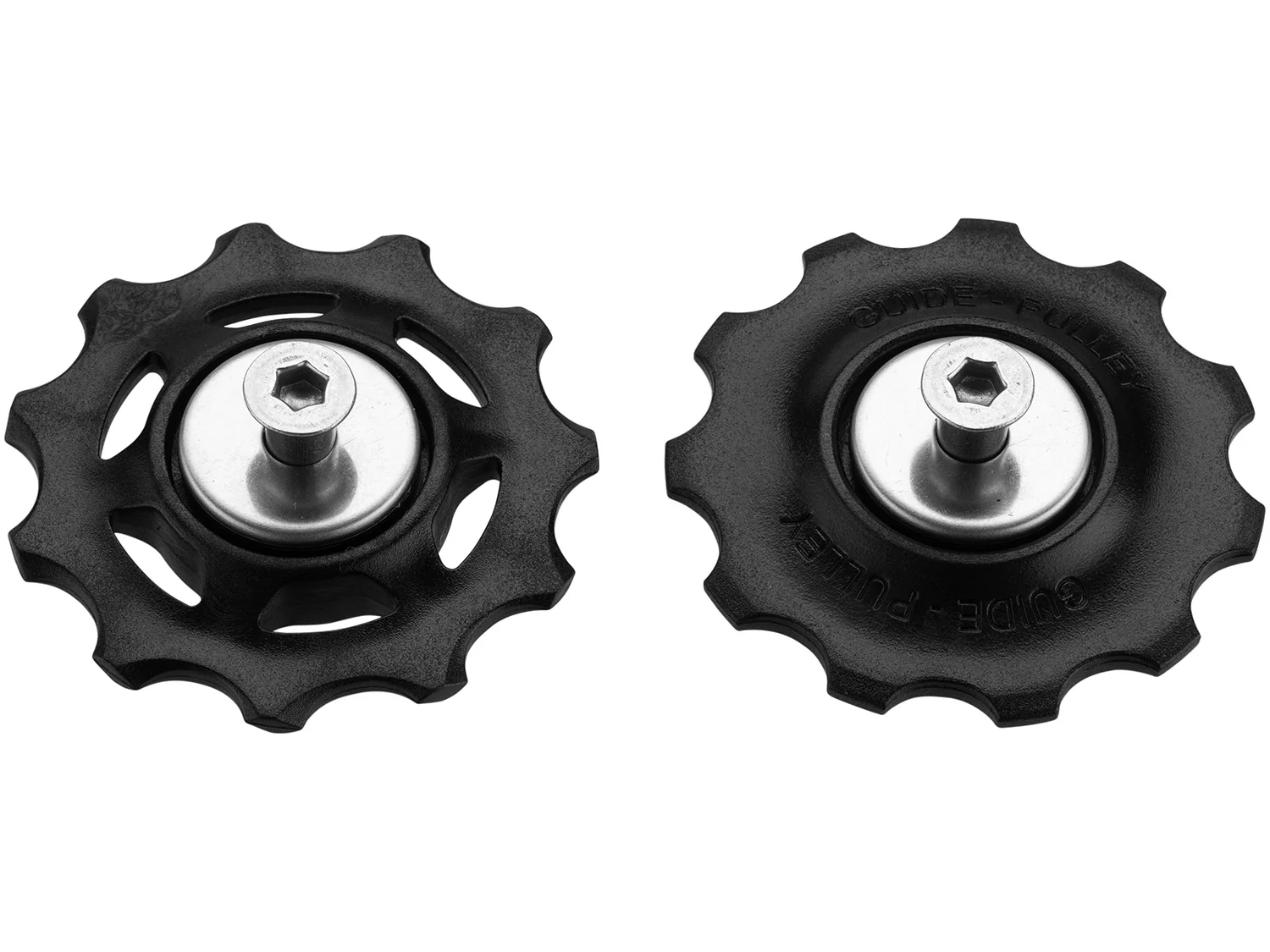 Rear Derailleur Pulley Kit, Non-Clutch - Black
