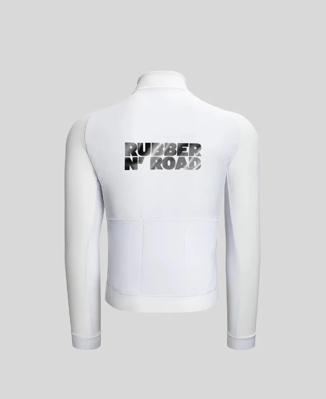 Rebel Hybrid Jacket - White / Chrome - Image 2