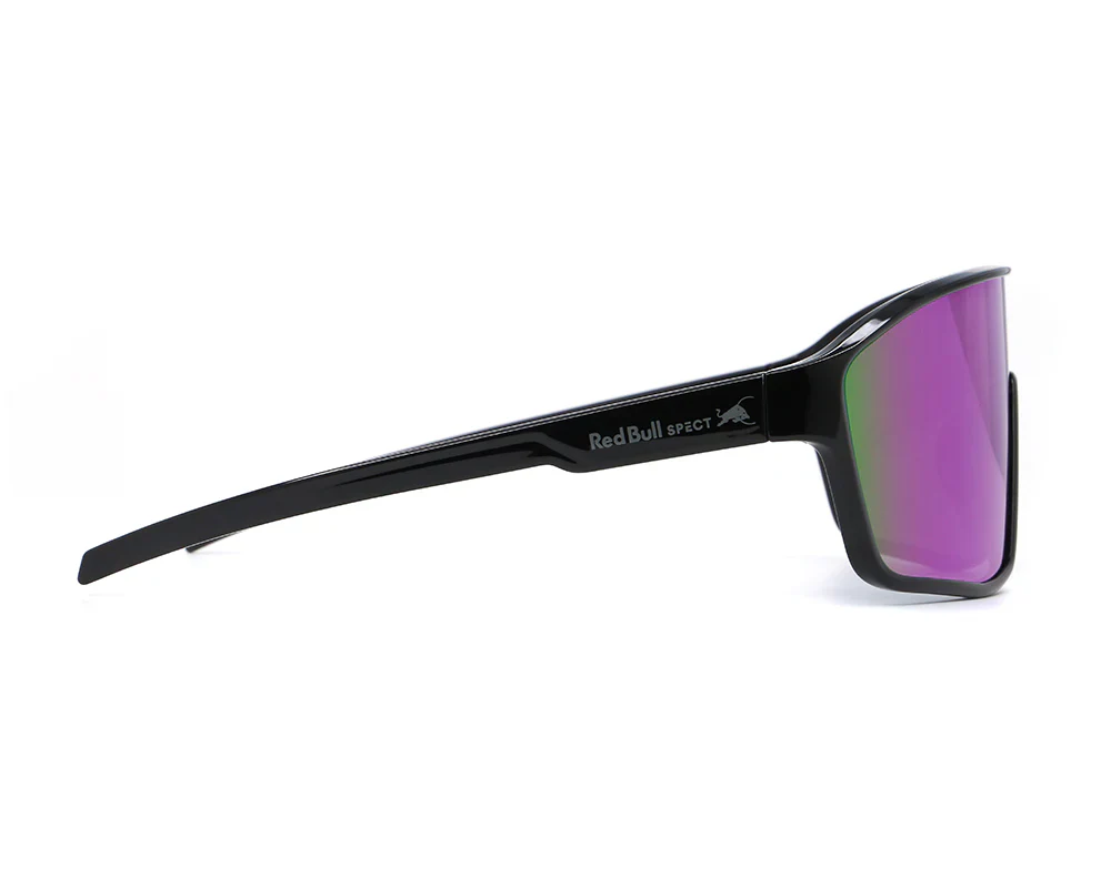 DAFT Sonnenbrille - Black/Smoke with Purple Revo - Image 3