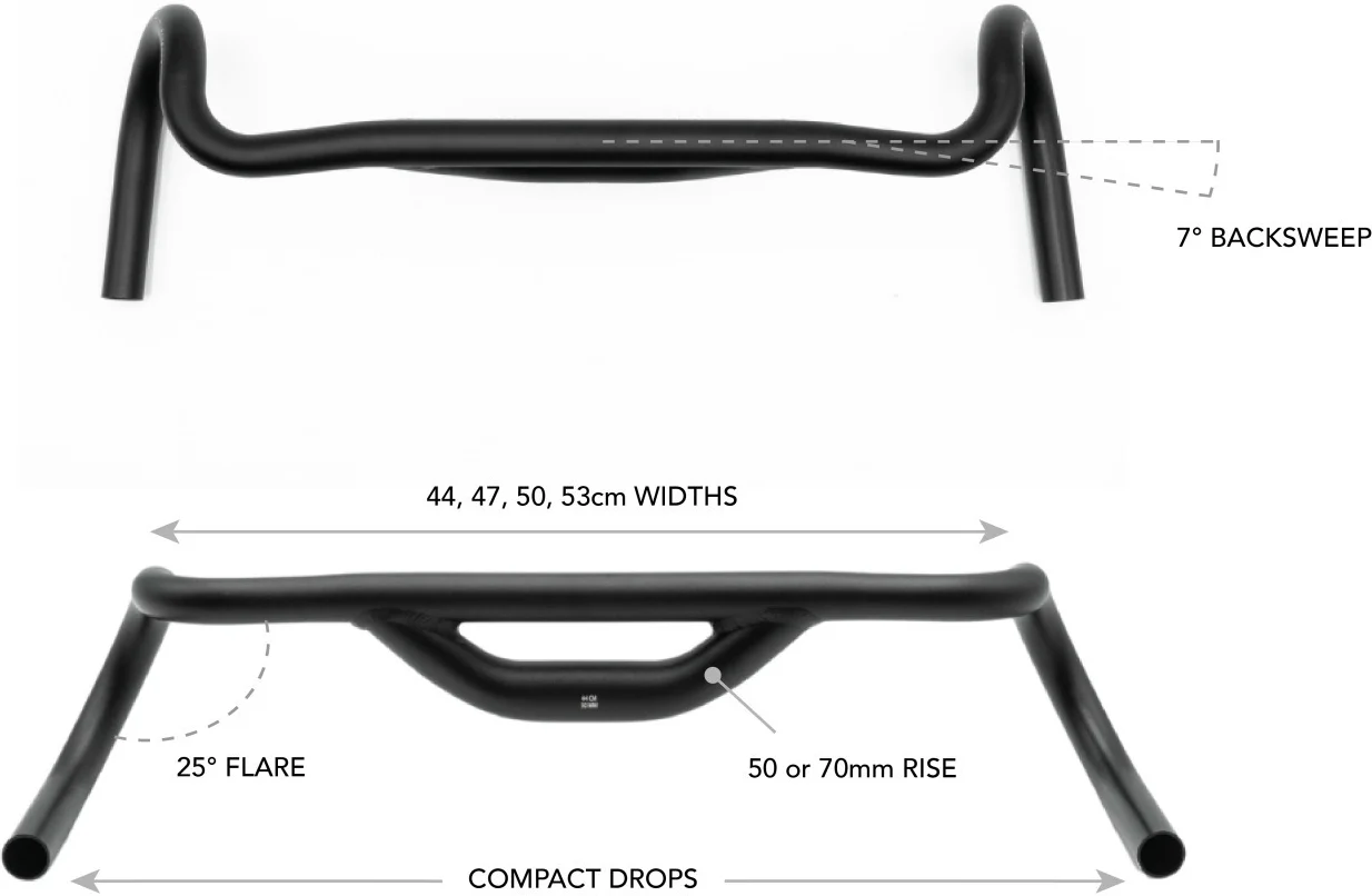 Top Shelf Lenker, 50 mm Rise - schwarz - Image 3