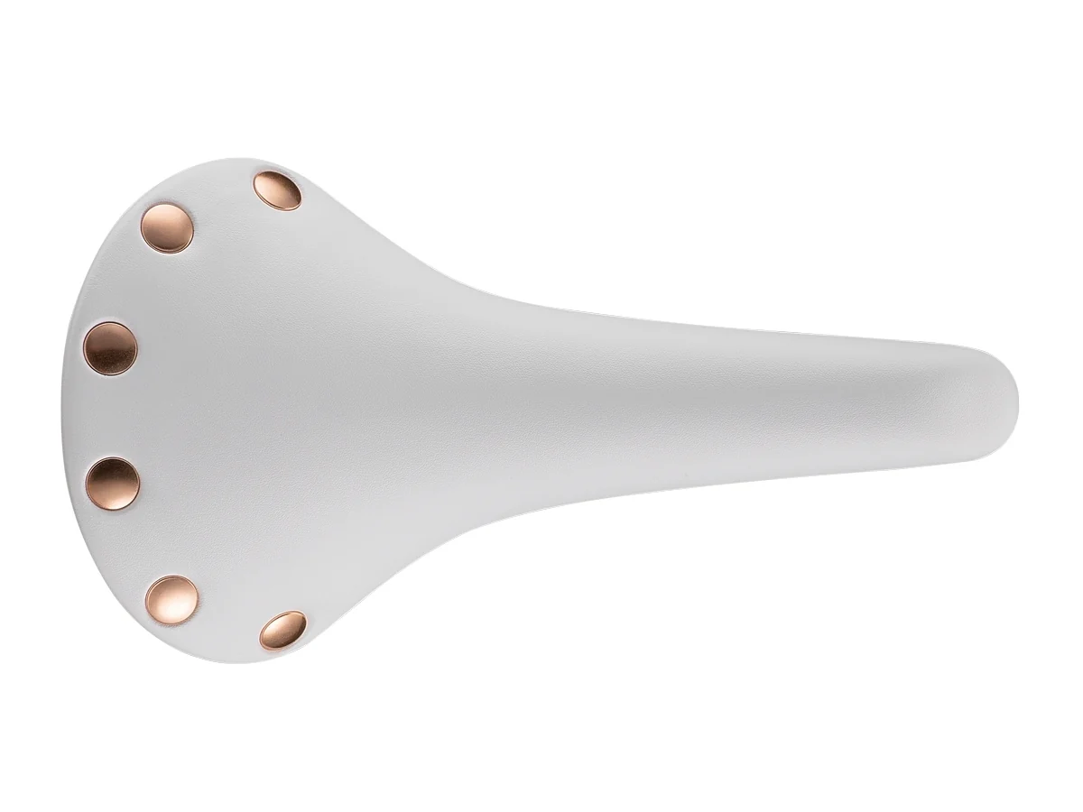 Regal Leather Saddle - White - Image 2