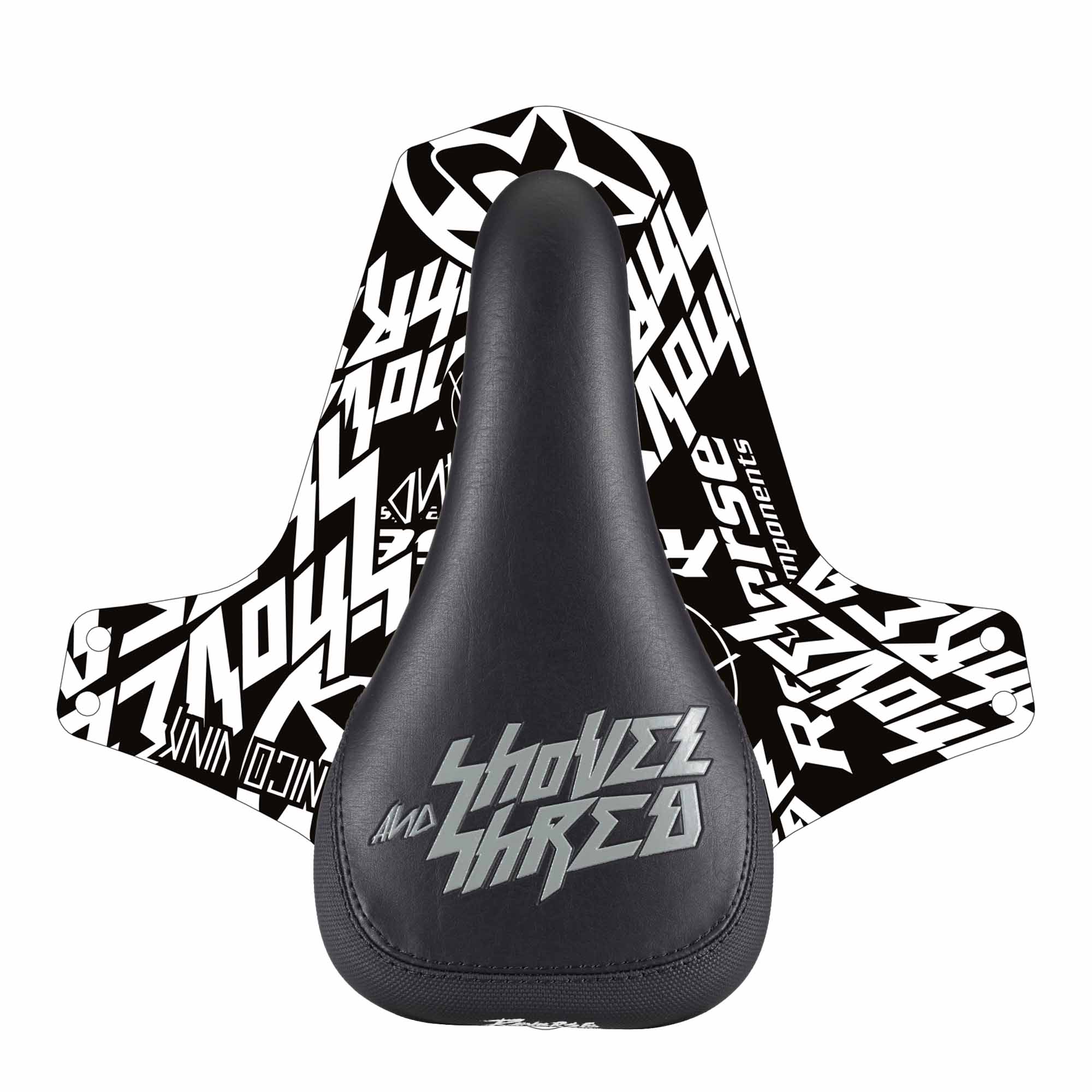 Shovel & Shred Sattel - Schwarz/Grau - Image 2